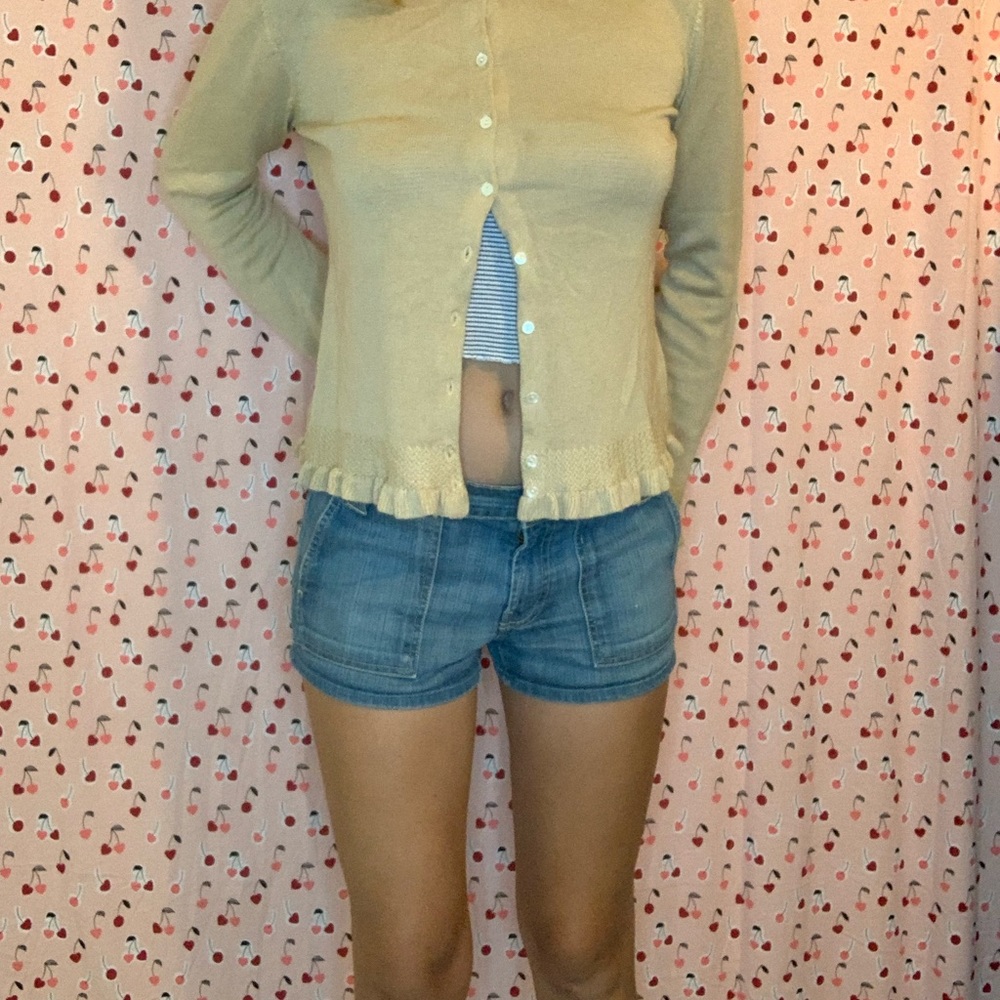 7 For all mankind shorts bought from free people.